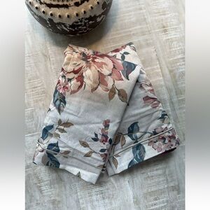 Ralph Lauren Tilly Floral Stripe STANDARD Shams (2) Parfait NWOT OPEN BOX